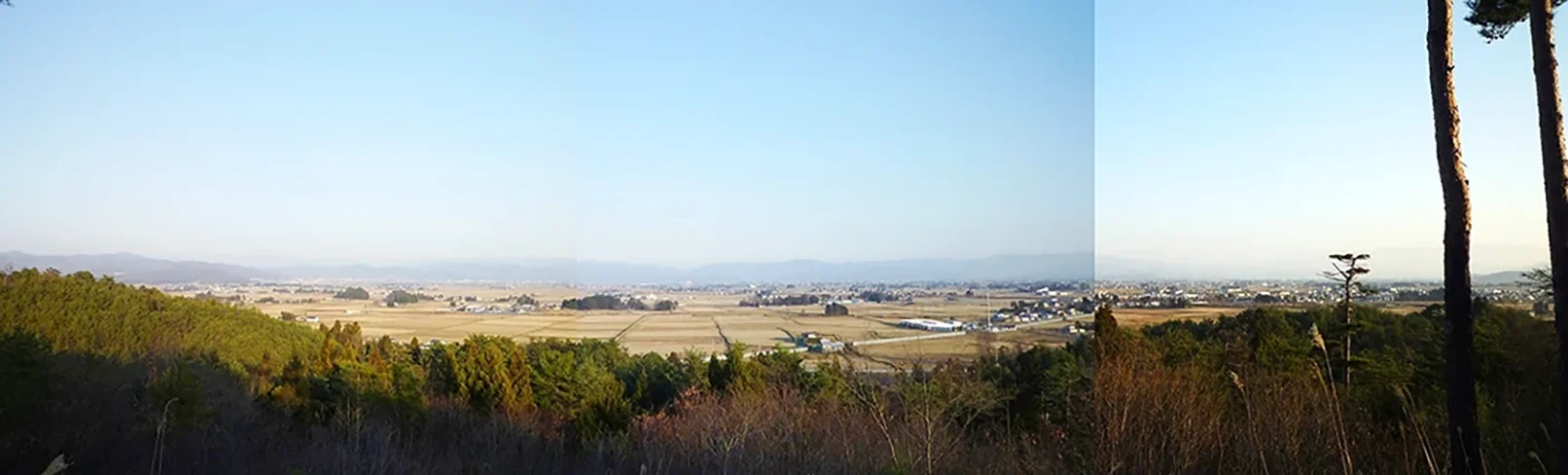 【第２号】下小松古墳群からの米沢盆地の眺め